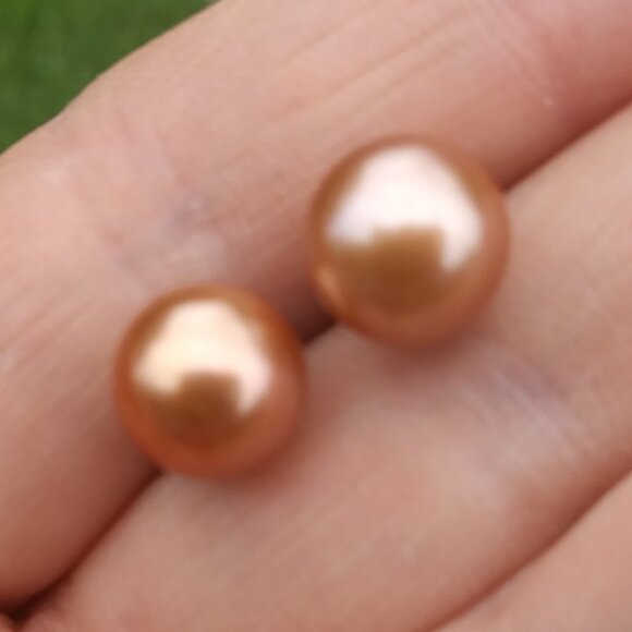 Honora Cultured Pearl Sterling Silver Earrings with original box - Picture 14 of 16